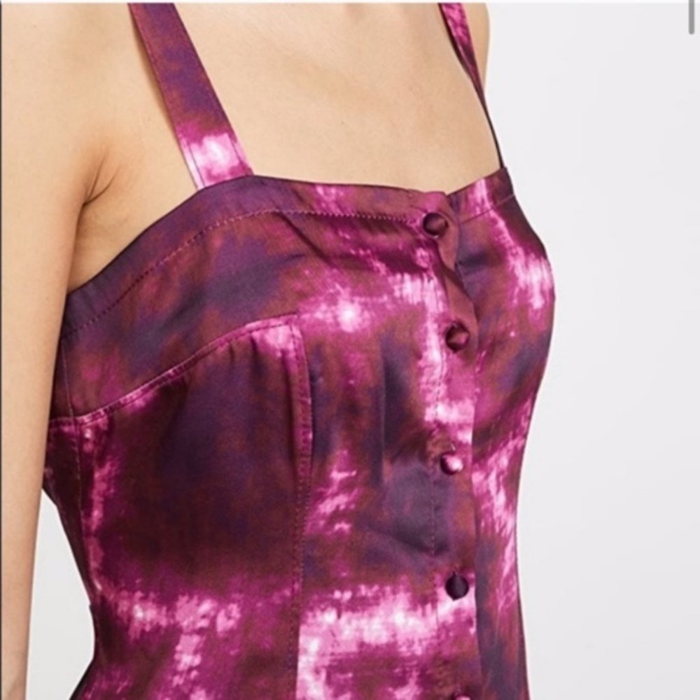 NWT Cinq a sept Tie Dye Dress - Picture 2 of 4